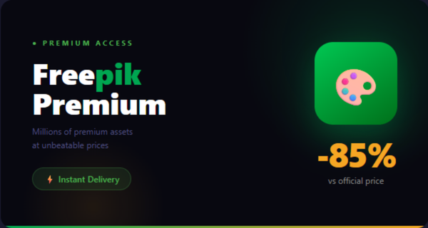 Freepik Premium 30 days 