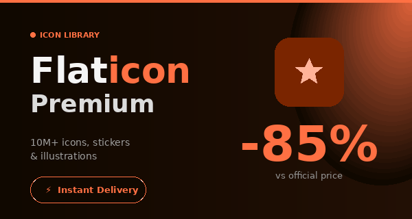 Flaticon Premium 360 Days
