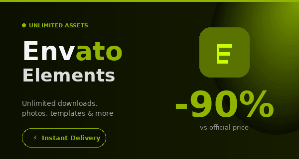 Envato Elements Premium 7 Days  